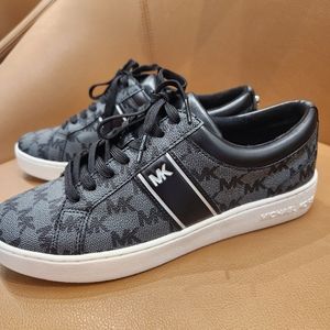 MICHAEL KORS Women's Juno Stripe Lace-Up Sneakers